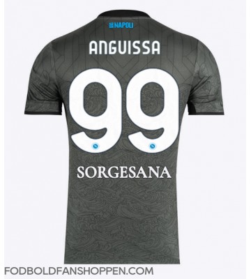 SSC Napoli Frank Anguissa #99 Tredjetrøje 2024-25 Kortærmet